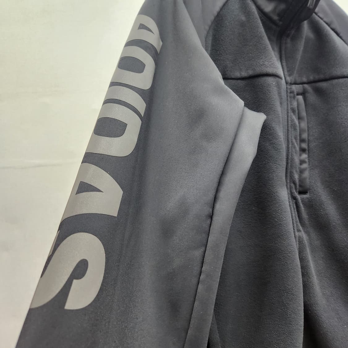 아디다스 사이드 레터링 로고 플리스 자켓 95(M~L) 남여공용 상품이미지4