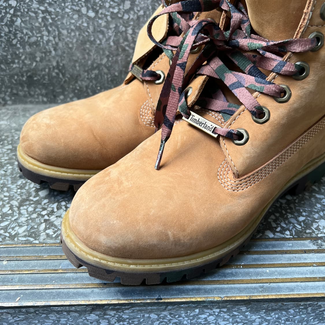 팀버랜드 6인치 프리미엄 워터프루프 카모 부츠 상품이미지4