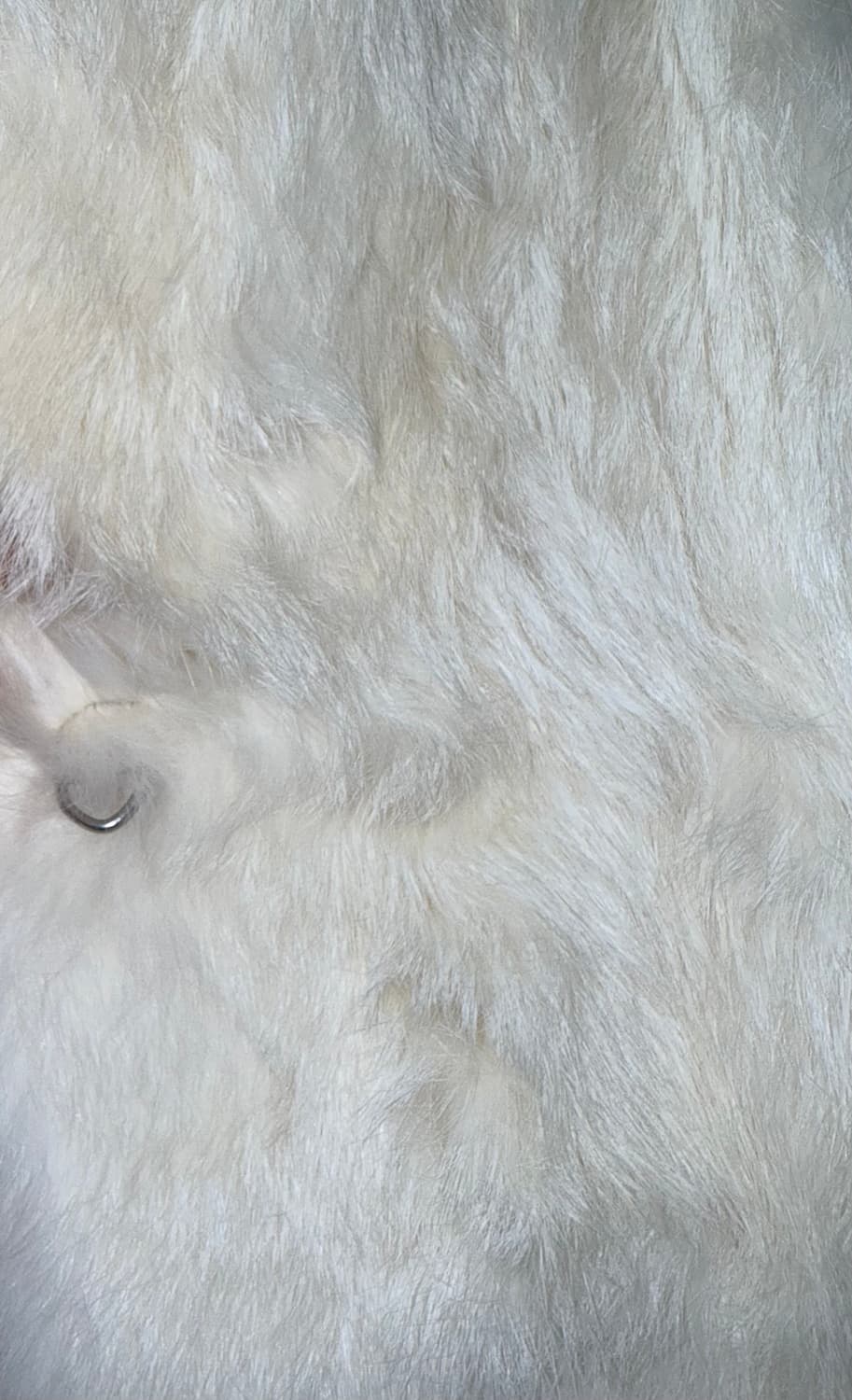 빈티지 아이보리 퍼 자켓 상품이미지4