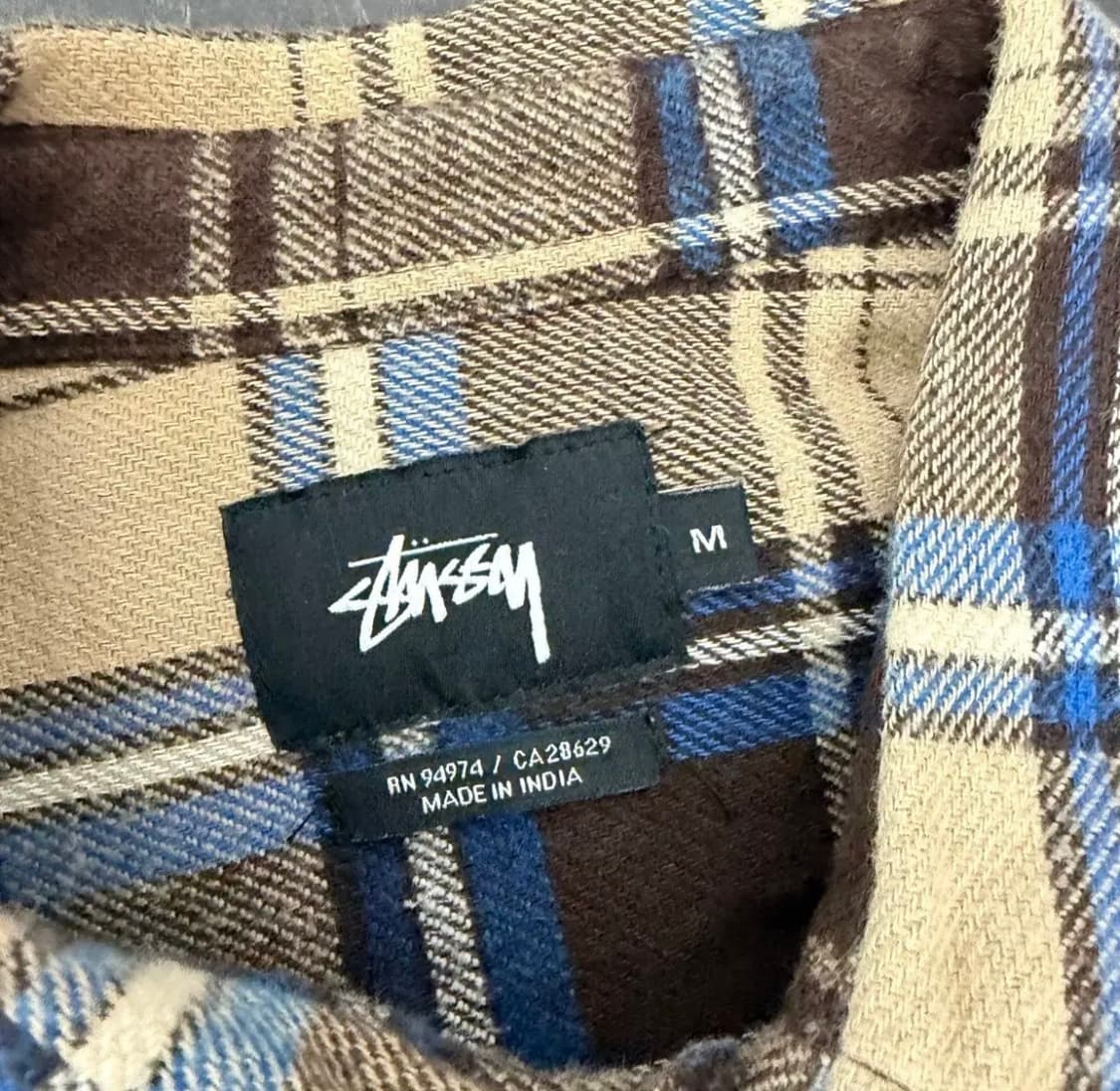 스투시 체크 플란넬 셔츠 상품이미지5