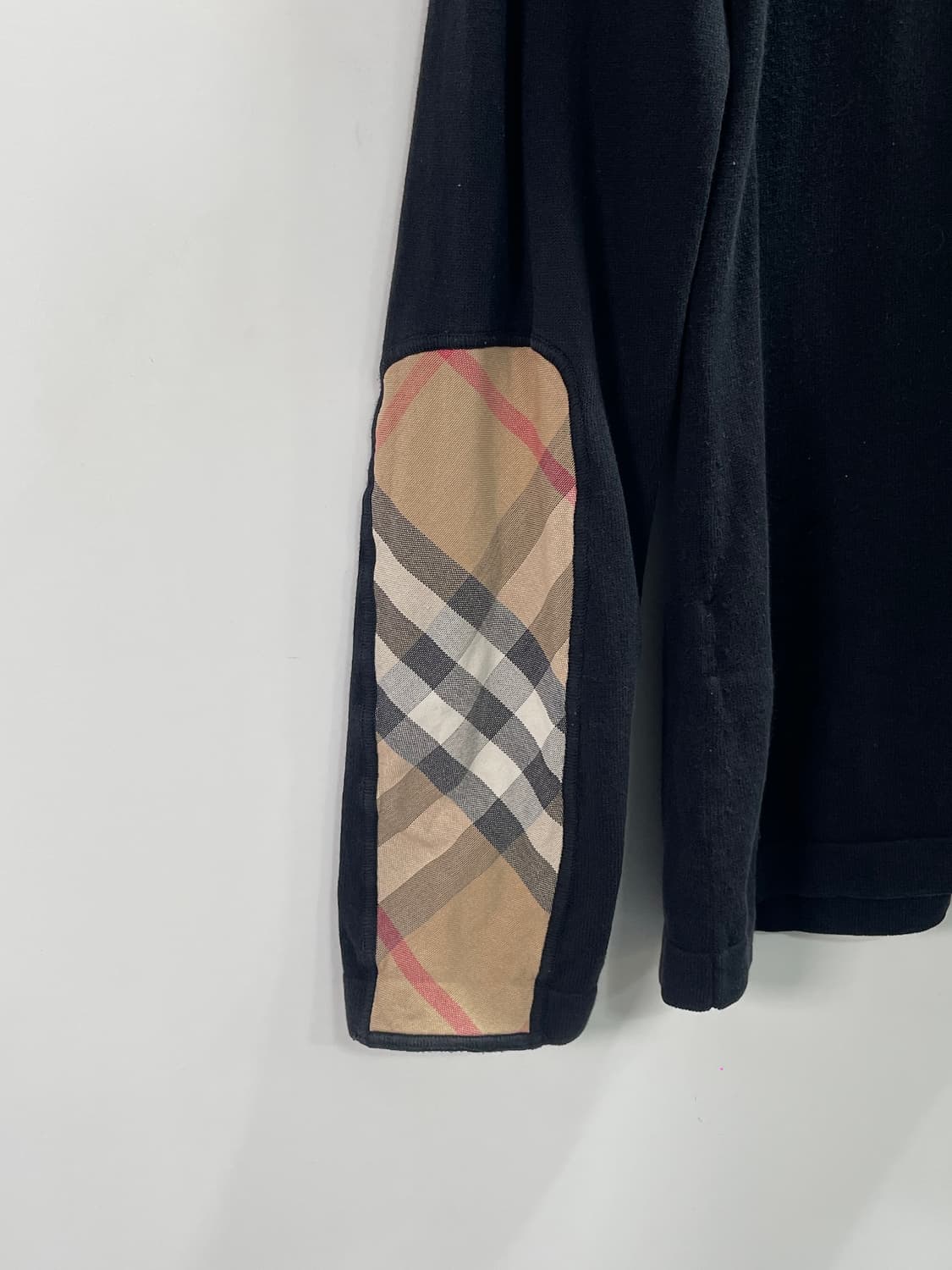버버리 노바체크 니트집업 (on.262) 상품이미지4
