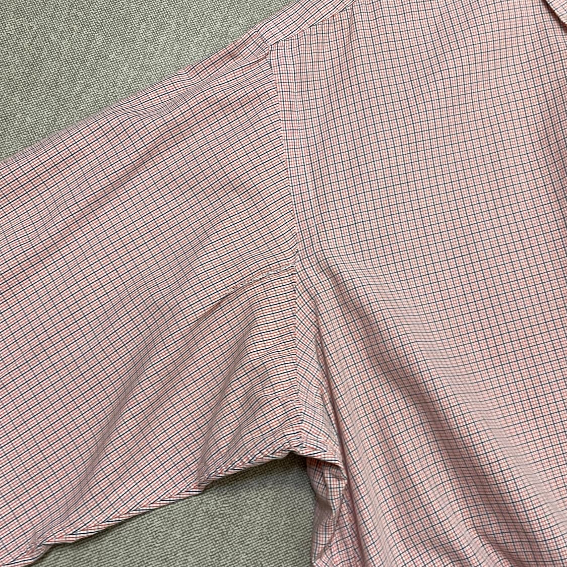 [택포] 폴로 랄프로렌 체크 셔츠 오렌지 상품이미지4