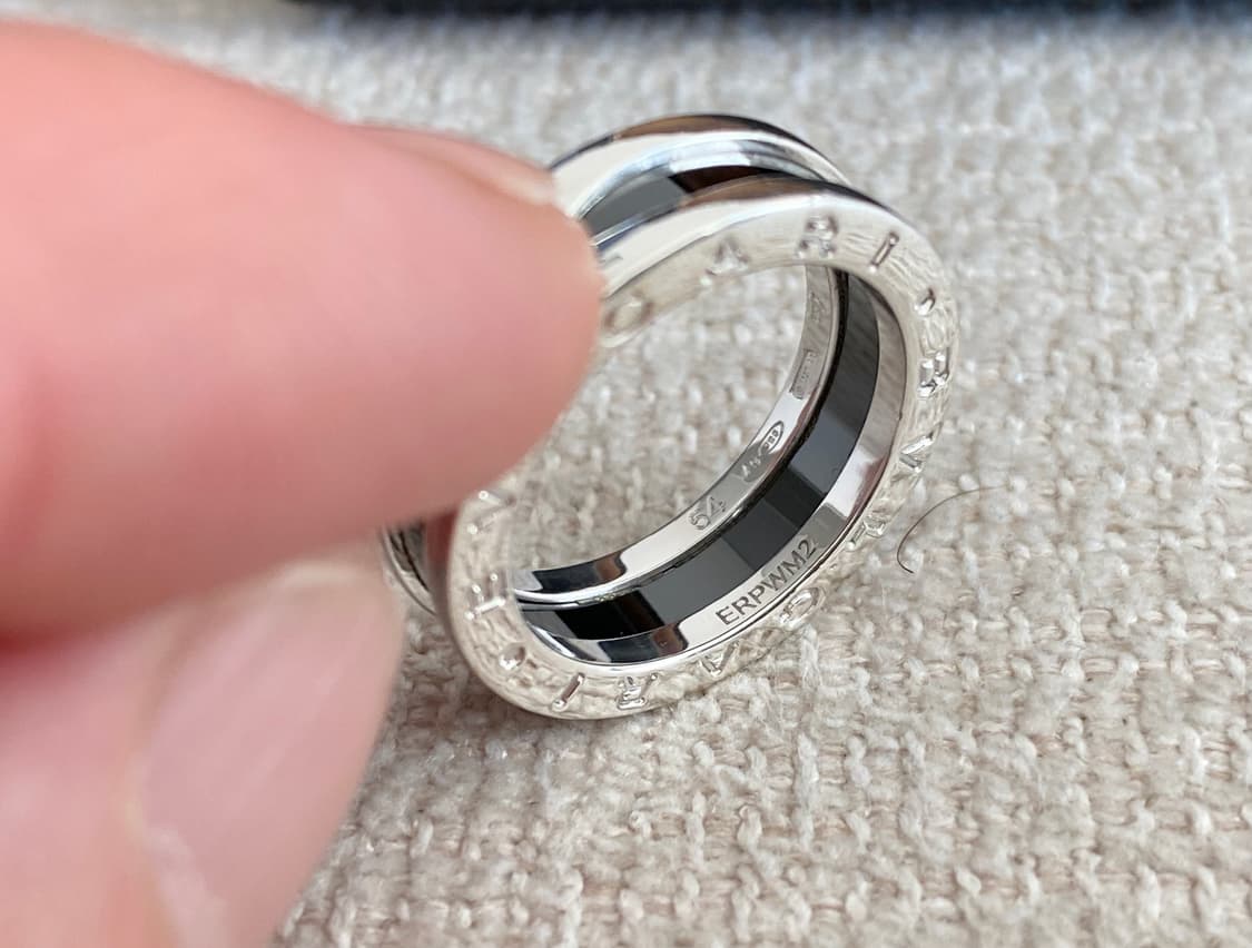 불가리 세이브더칠드런 반지 54호 스털링 실버 상품이미지5