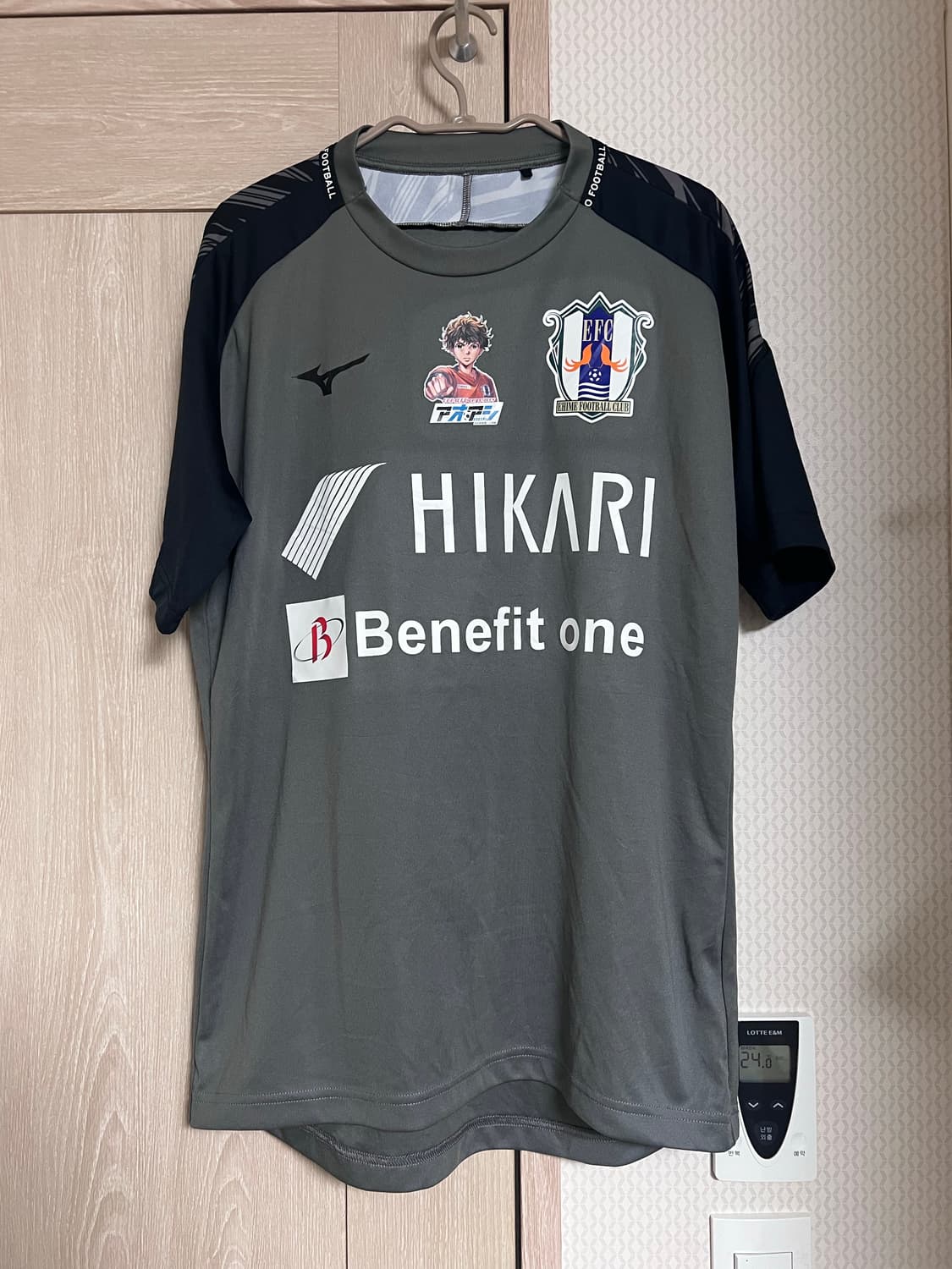 미즈노 j3리그 에히메 fc 유니폼 져지 축구 상품이미지1