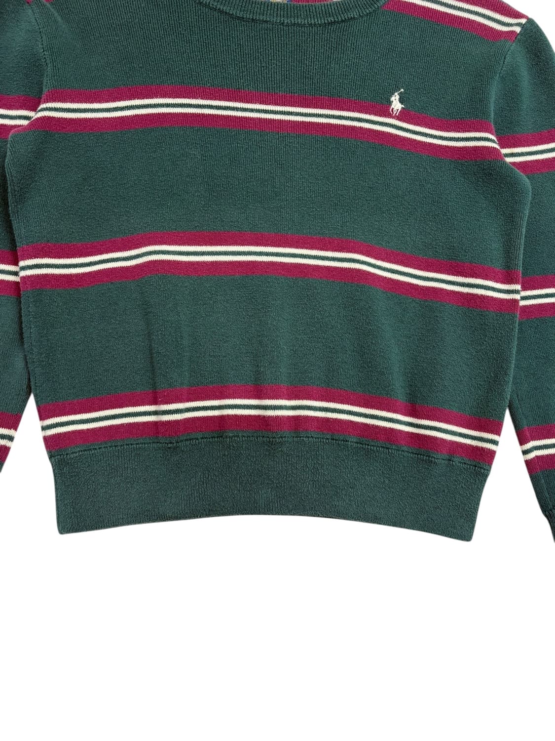 폴로 랄프로렌 스트라이프 니트 그린 상품이미지5