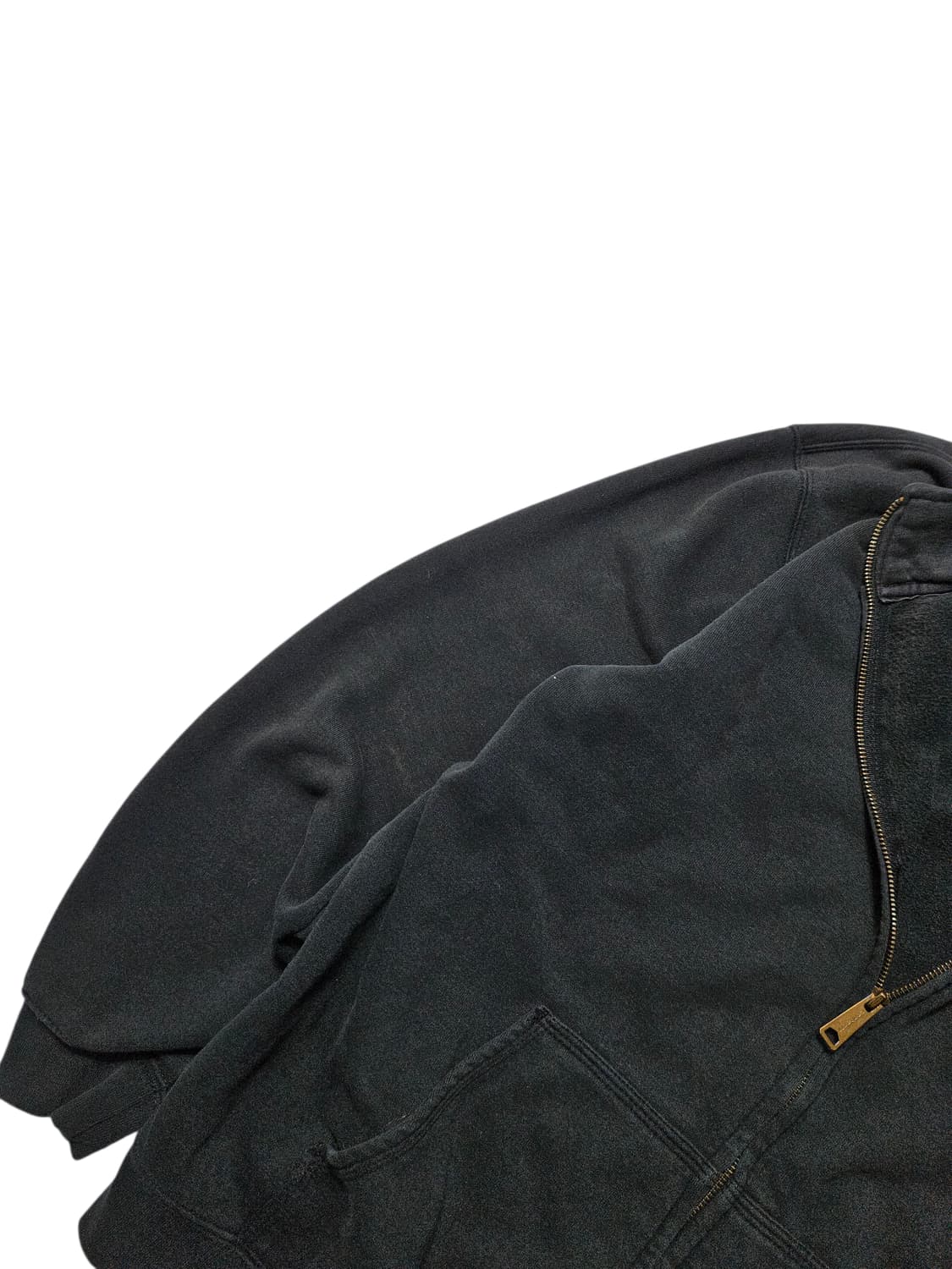 칼하트 빈티지 페이딩 집업 스웻 셔츠 L 상품이미지4