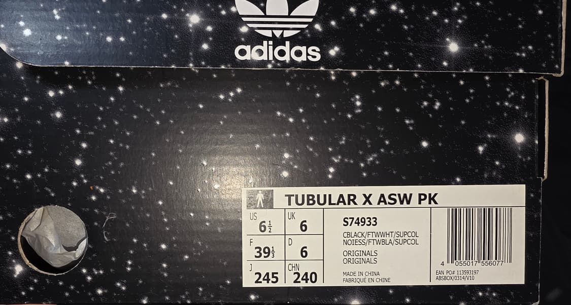 [새상품/희귀] 아디다스 튜블라 X ASW PK 올스타 야광 (245) 상품이미지9