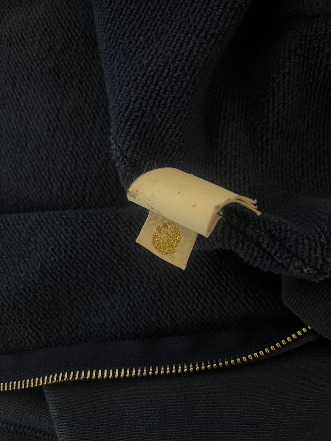 베이프 샤크 반카모 청계 후드집업 상품이미지3