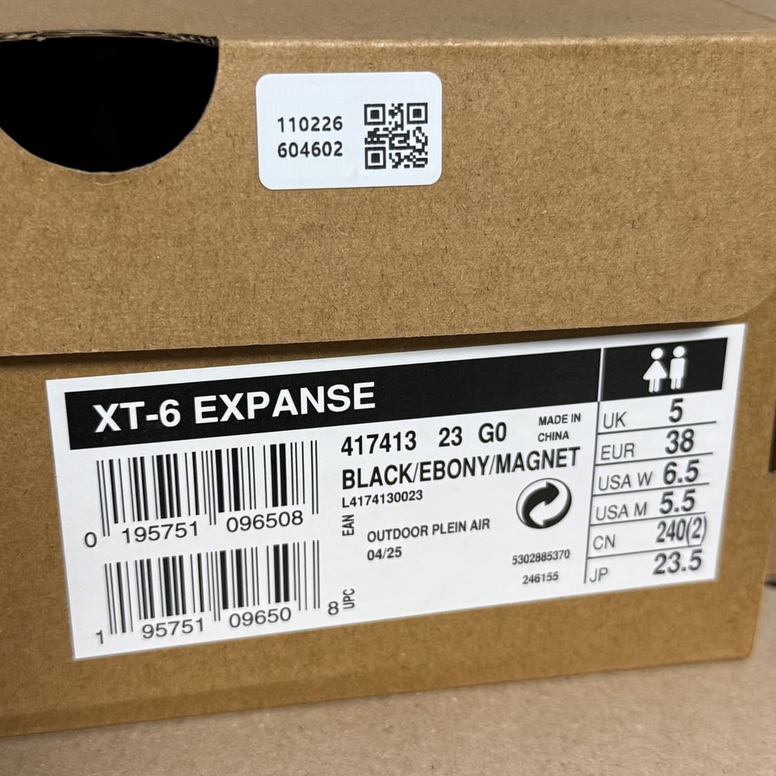 살로몬 XT-6 익스팬스 블랙에보니 상품이미지6