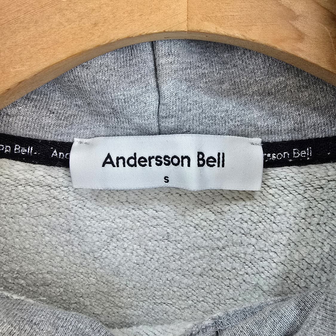 앤더슨벨 Andersson Bell 그래픽 후드 그레이 S 상품이미지6