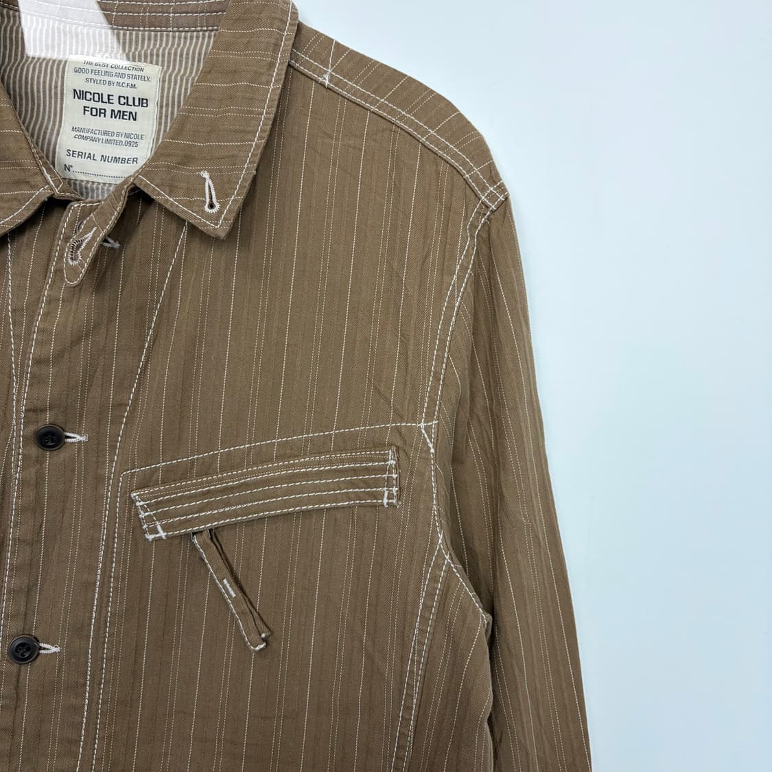 니콜클럽포멘 패턴 자켓 상품이미지4