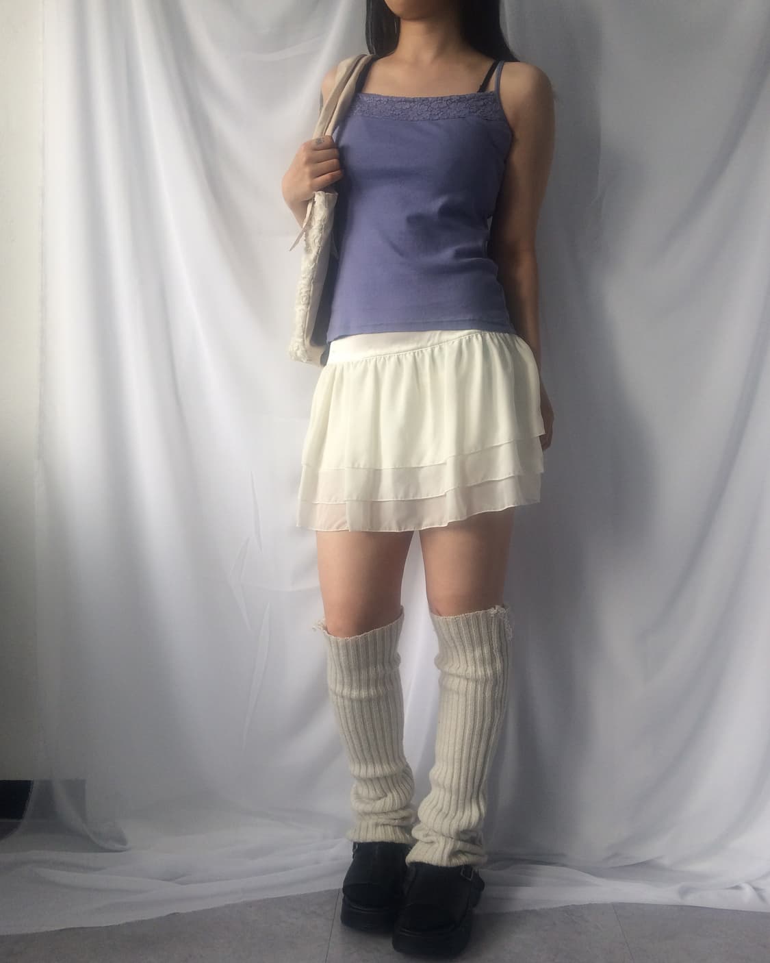 Lace point sleeveless 상품이미지1