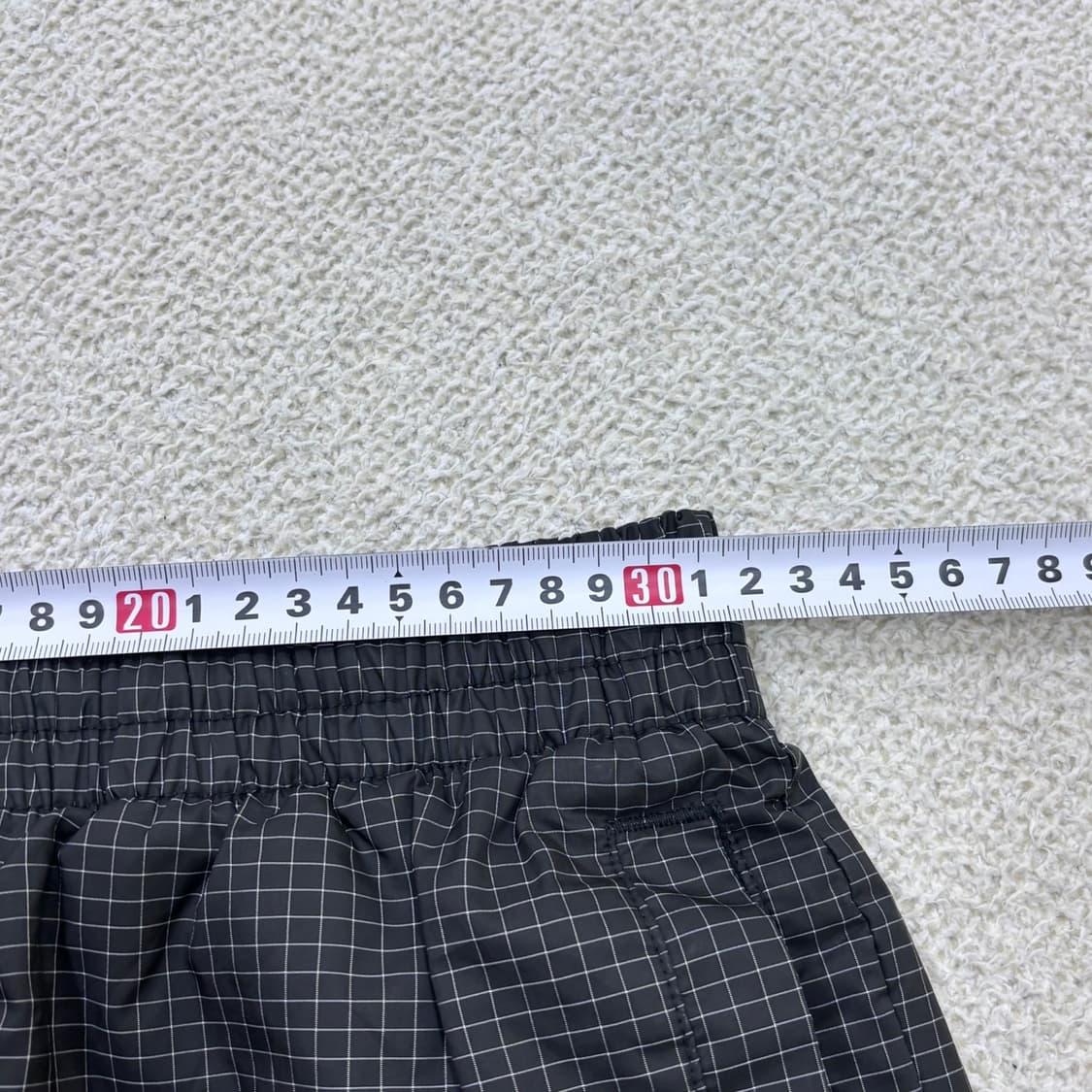 M 나이키 키즈 체크 패턴 트레이닝 조거 팬츠 0612E 상품이미지5