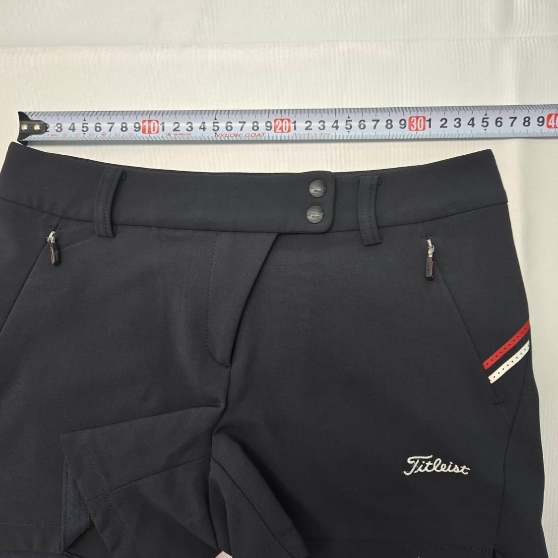 0157 타이틀리스트 여성 골프 반바지 블랙 64 상품이미지5