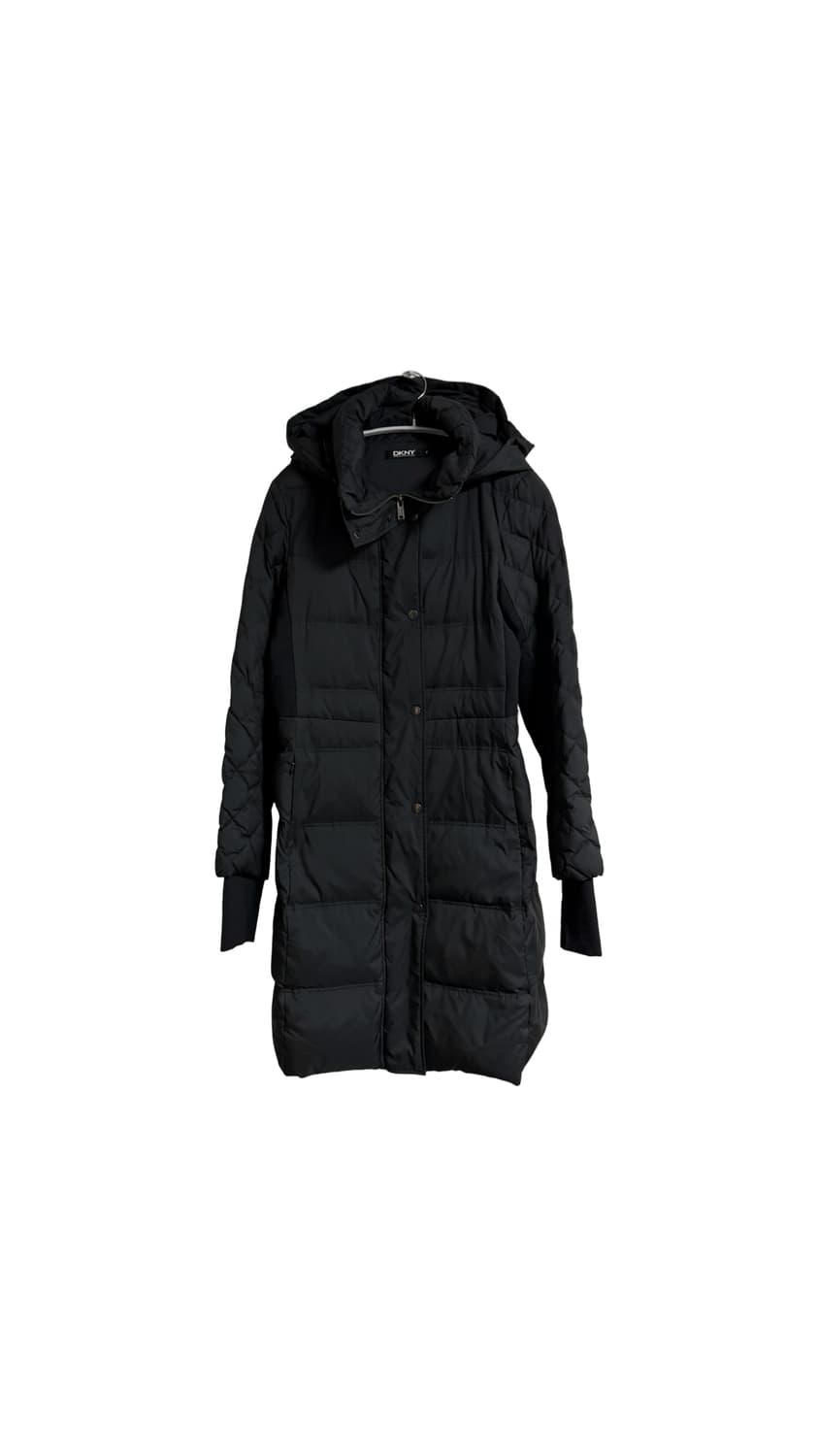 DKNY 블랙 다운코트 상품이미지1