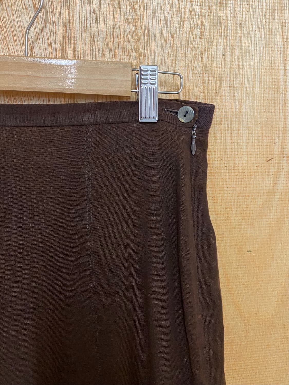 BURBERRY linen skirt 버버리 린넨 미디스커트 상품이미지5