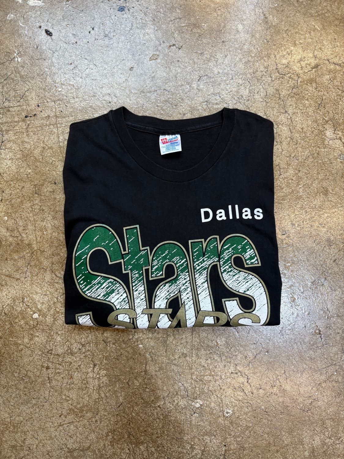 93년도 댈러스 스타즈 헤인즈 빈티지 티셔츠 상품이미지1