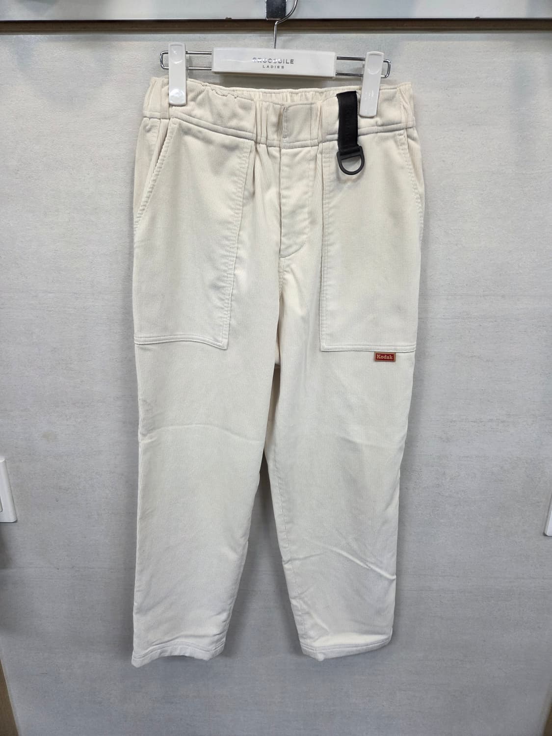 코닥 브라우니 코듀로이 테이퍼드 팬츠 s 상품이미지1