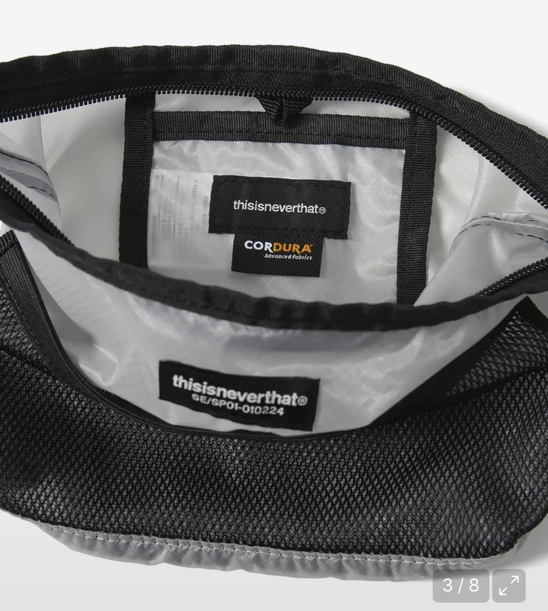 디스이즈네버댓 UL Mini Bag Silver 상품이미지3