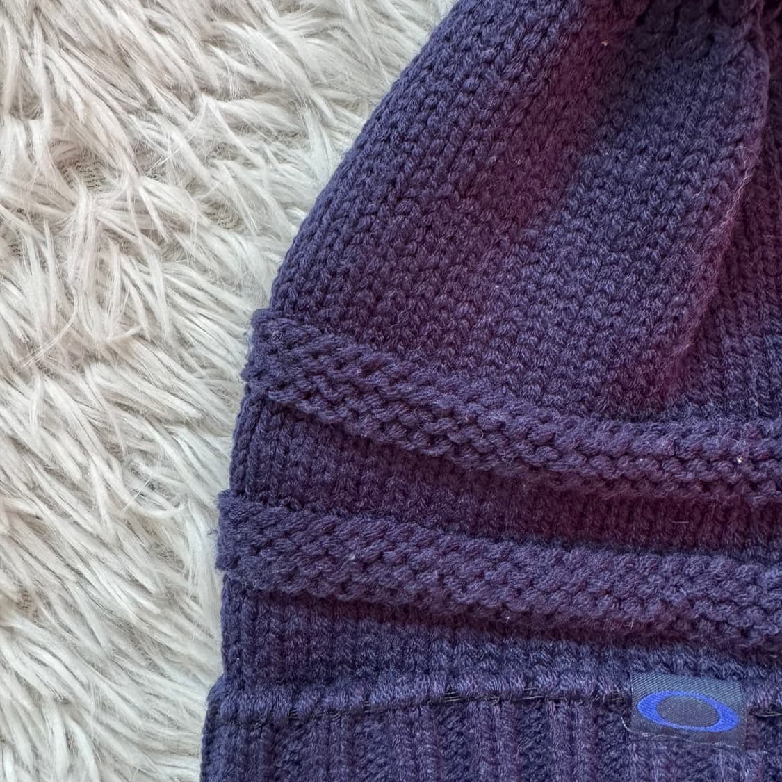 OAKLEY 일본빈티지 y2k 니트 모자 오클리 모자 롱비니 free 상품이미지1