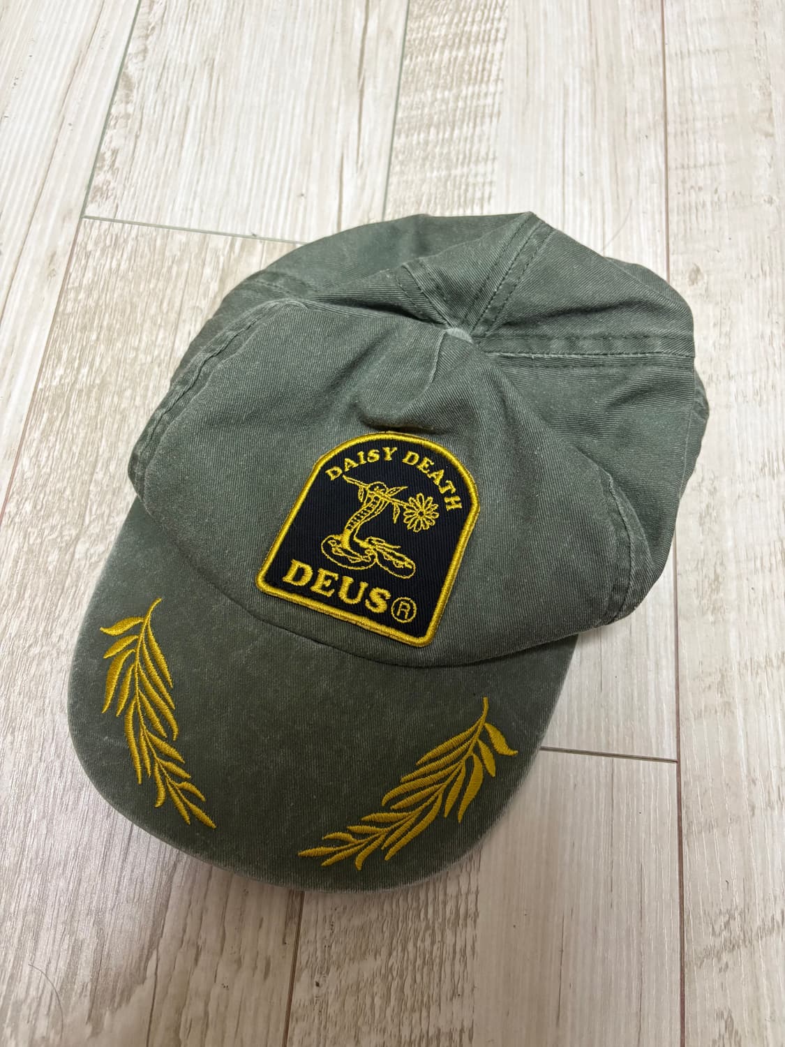 데우스 볼캡 올리브 상품이미지1