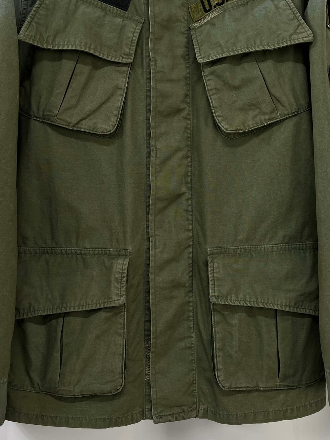 폴로 랄프로렌 썬페이드 밀리터리 정글퍼티그 쉐브론 자켓 상품이미지6