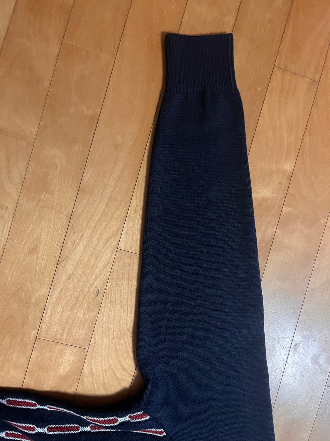 디스이즈네버댓 체인 집업 폴로 네이비색 L사이즈  상품이미지5