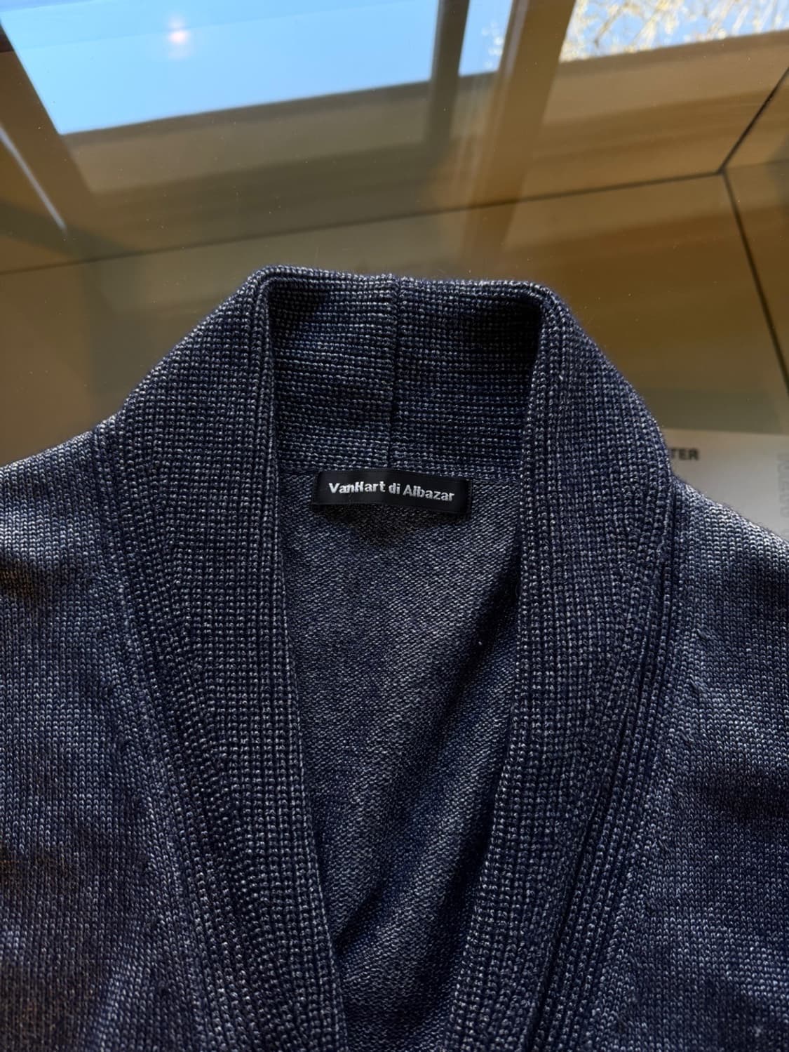 반하트 디 알바자 숄칼라 가디건 100 상품이미지7