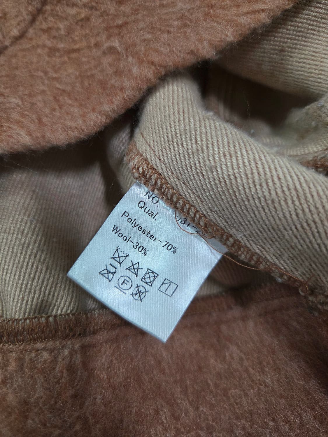 Fafatt 라이트 핑크 쉐독 울 카디건 상품이미지7