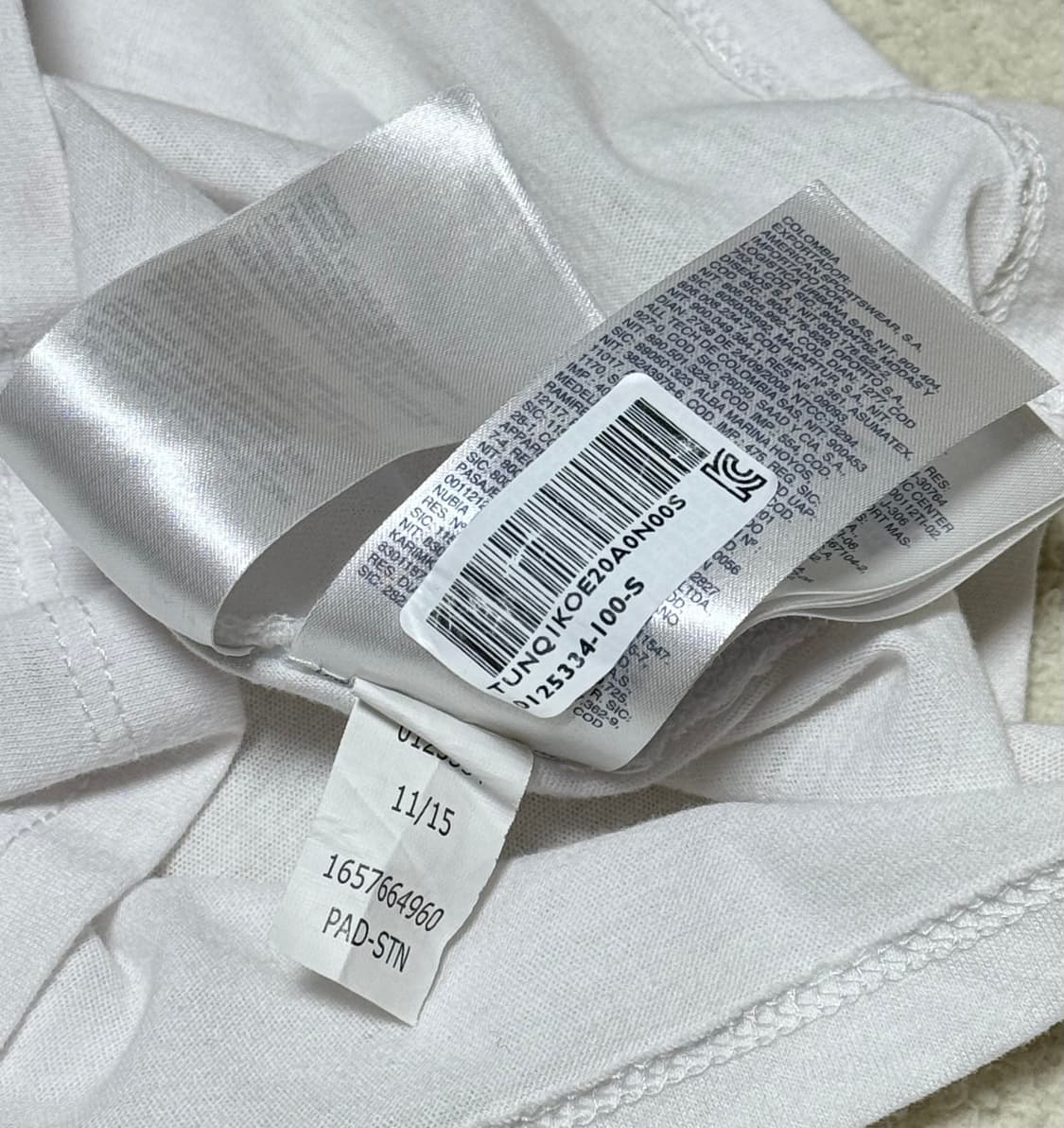HILFIGER DENIM 데님 화이트 워시드 프린트 반팔  상품이미지5