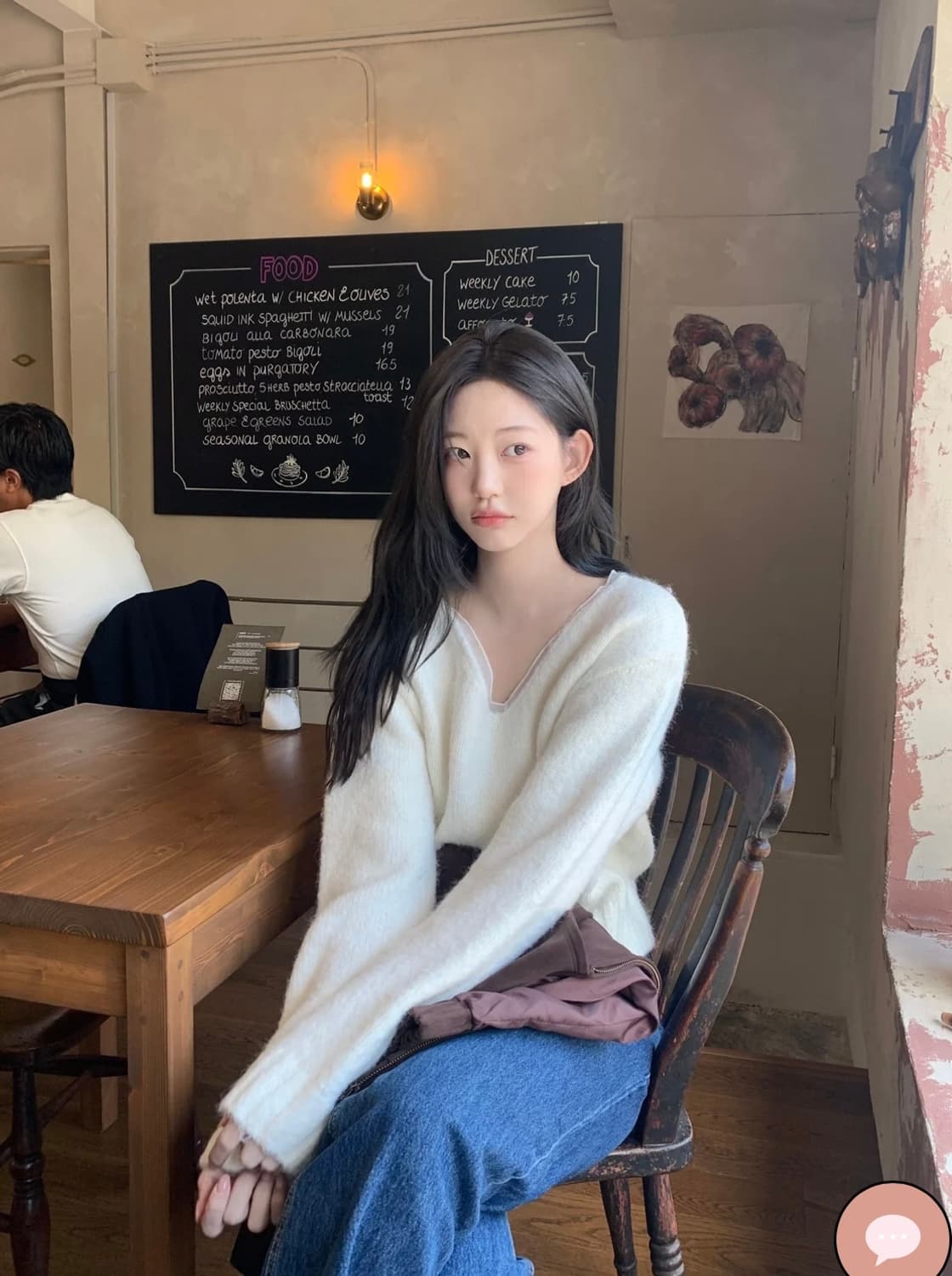 (새상품)제니오 윙스 브이 니트 상품이미지9