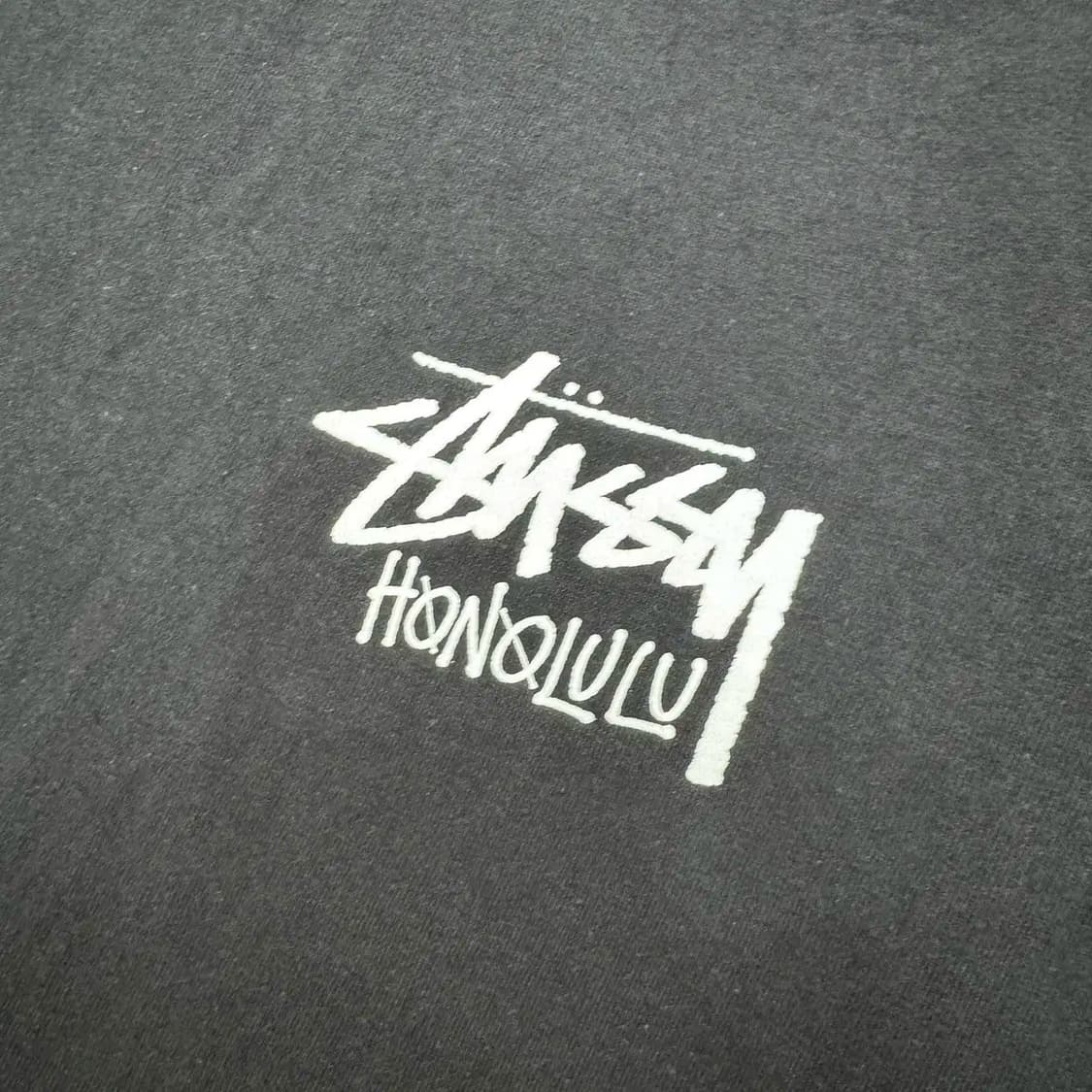 S Stussy 스투시 호놀룰루 빅로고 반팔 티셔츠  상품이미지5