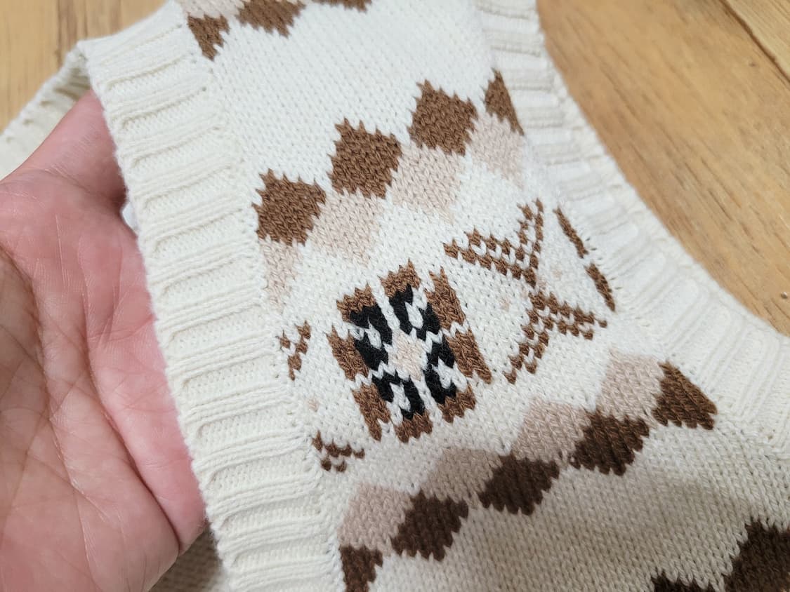 메이비베이비(MAYBEBABY) 디어리스트 베스트가디건 55-66 새상품 상품이미지3