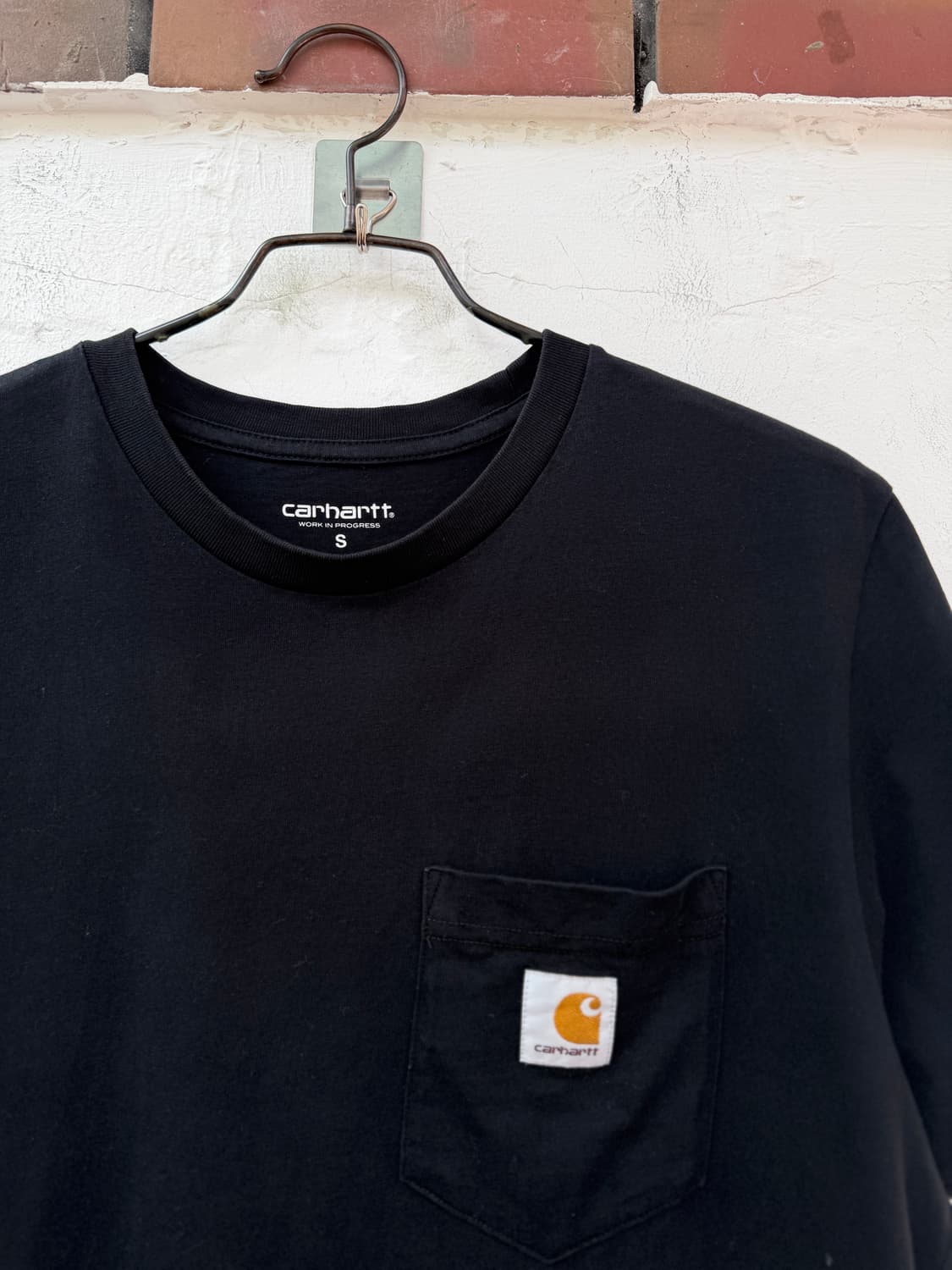 Carhartt 칼하트 블랙 반팔티 S 상품이미지2