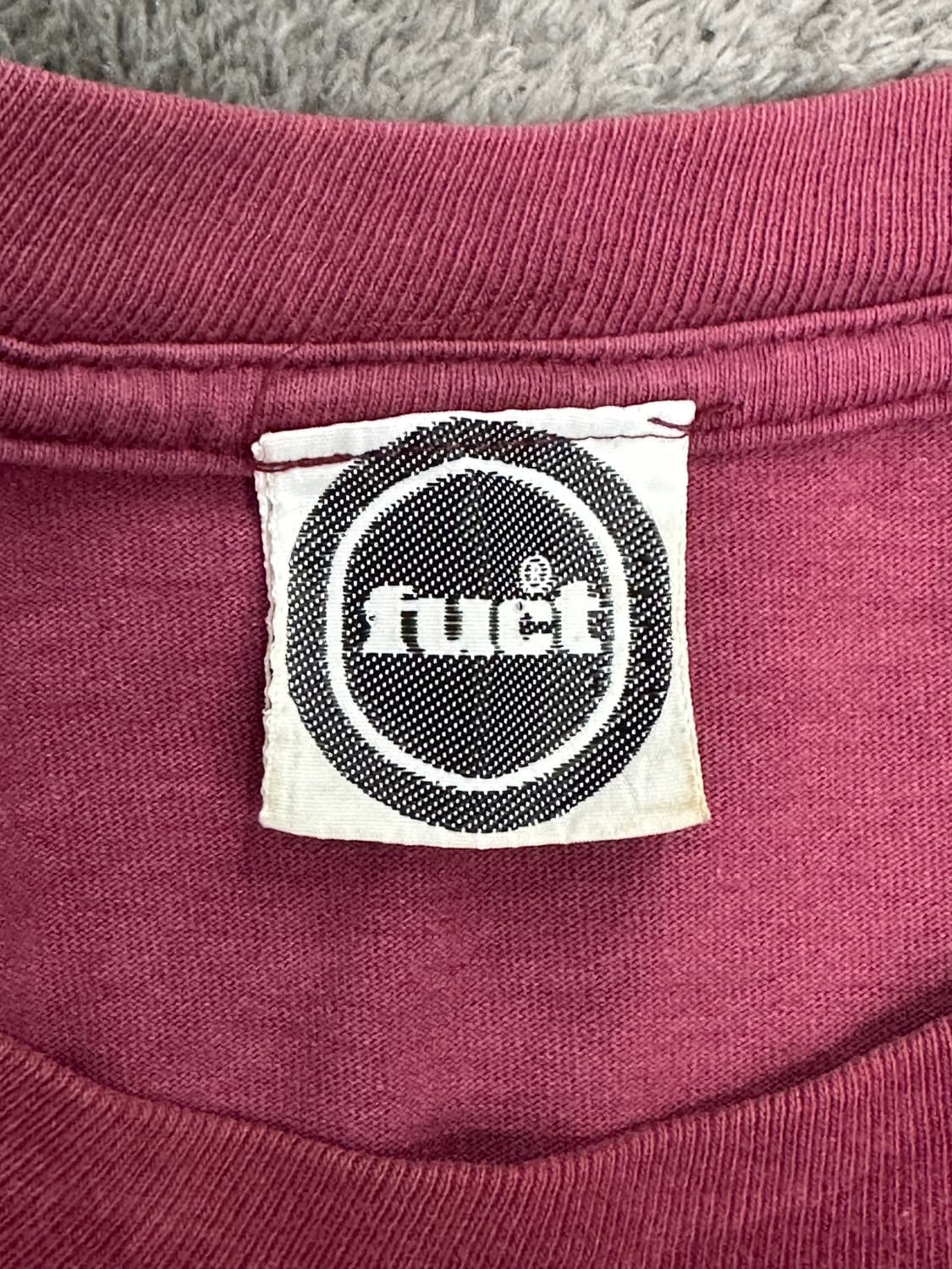 90s FUCT 써클 로고 티셔츠 XL 상품이미지4