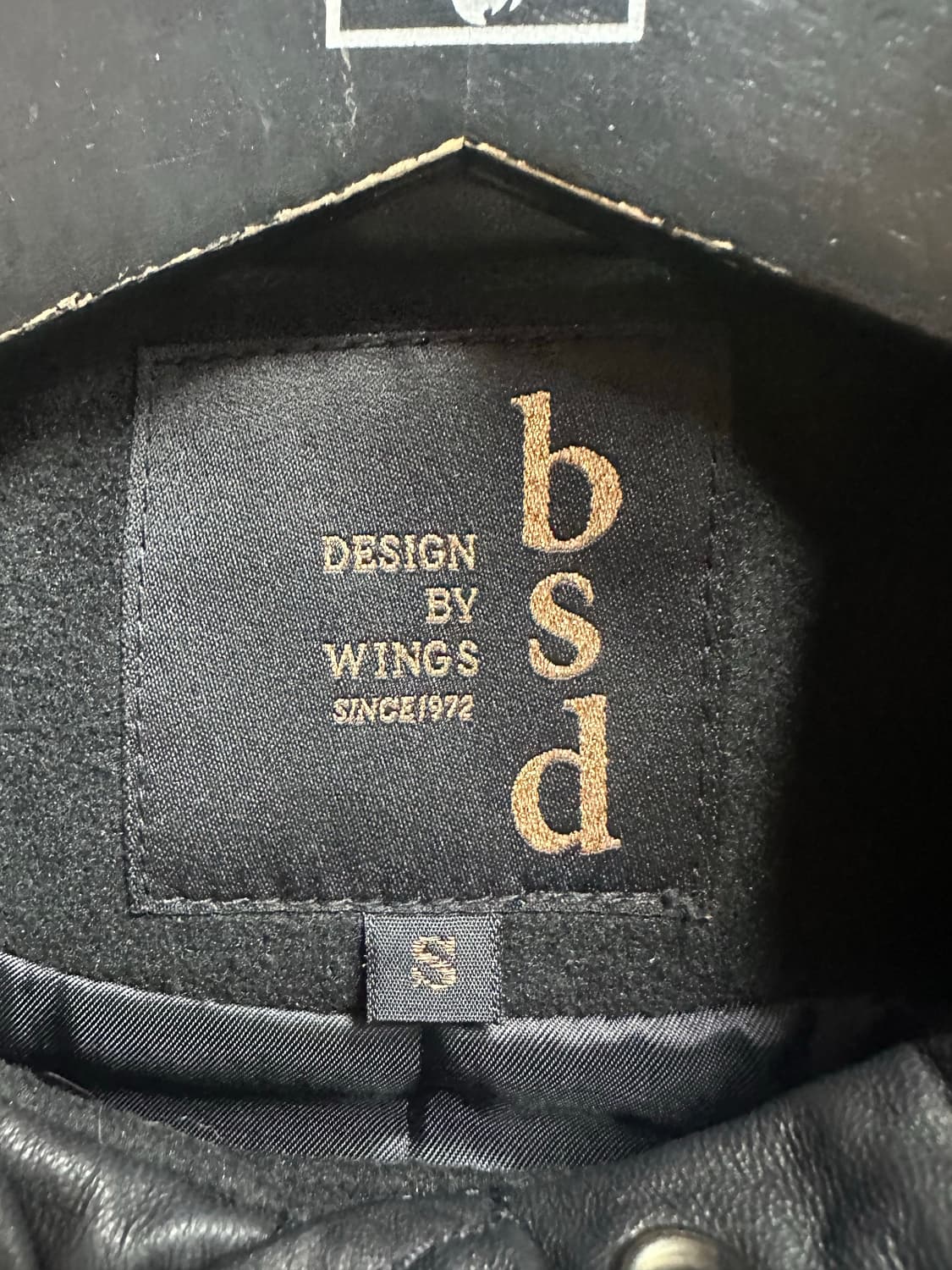 bsd 여성 양가죽 울 혼방 라이더 가죽 자켓 S 상품이미지4