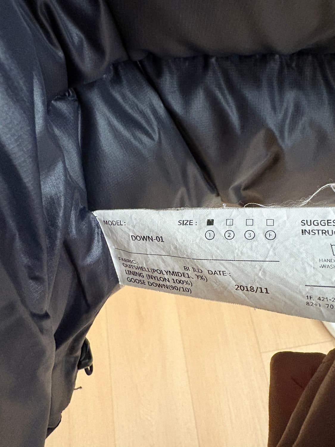 브라운야드 패딩 상품이미지2