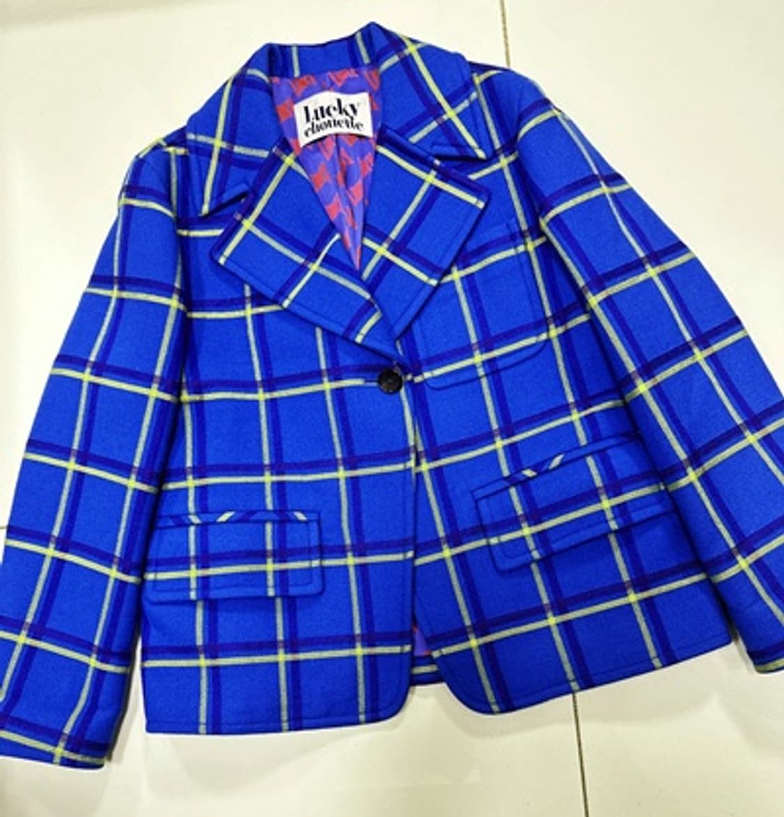 럭키슈에뜨 모혼방 코트  상품이미지1