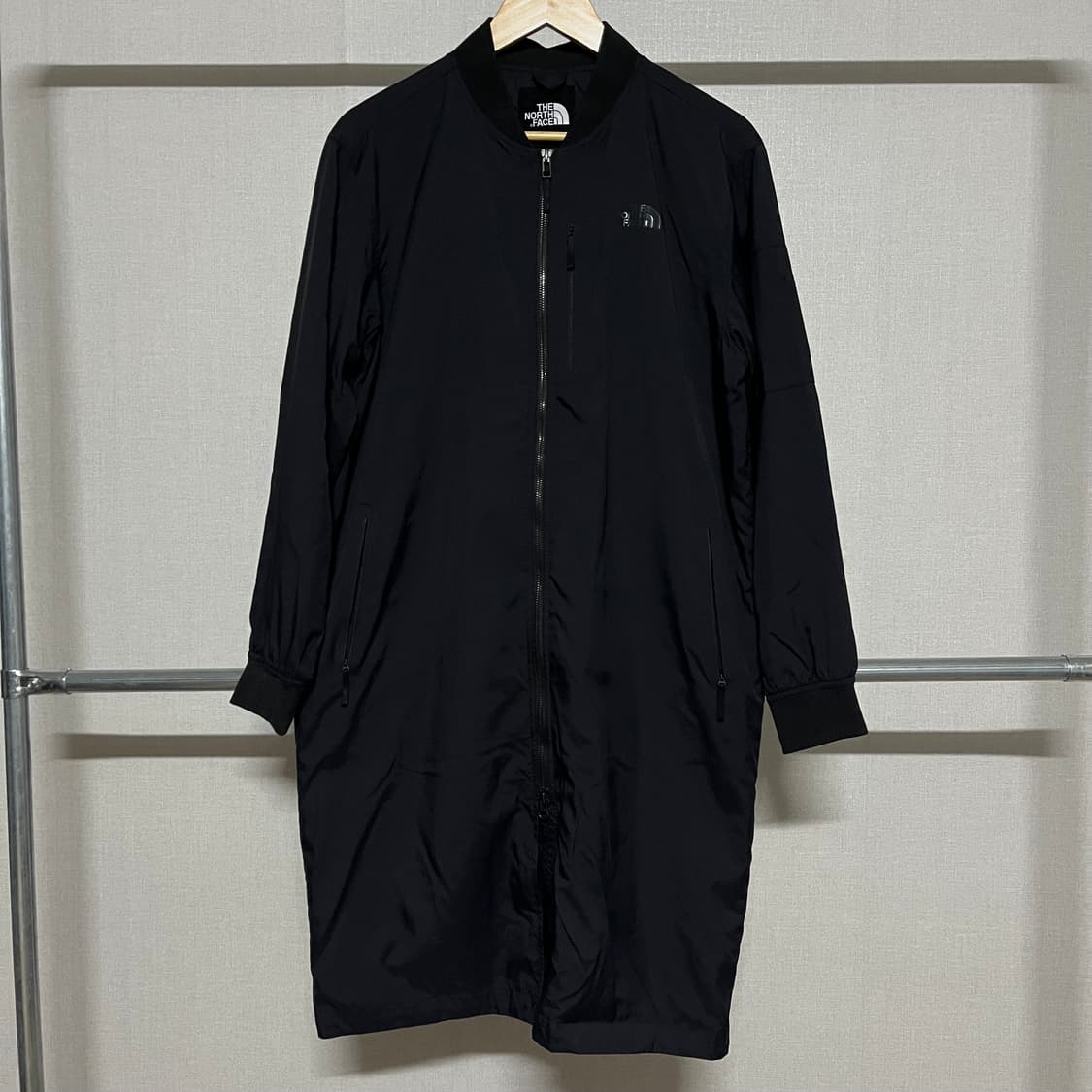 노스페이스 블랙 롱 바람막이 95 상품이미지1