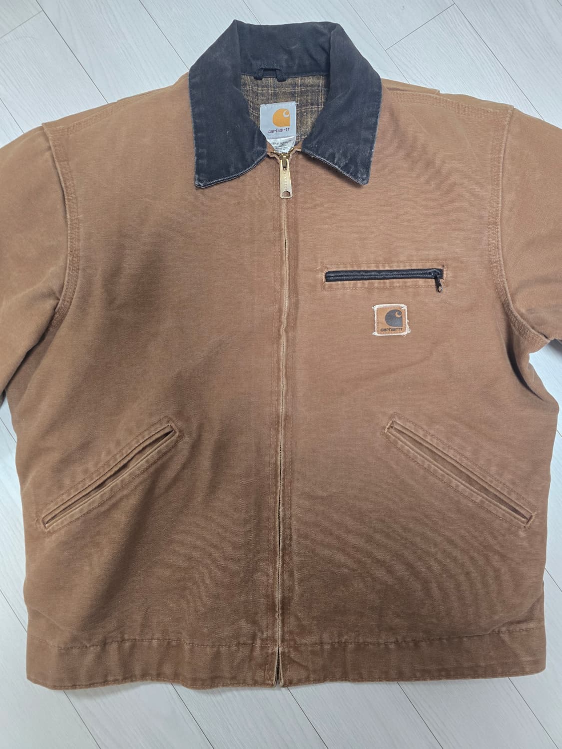 칼하트 디트로이트 자켓 J97 BRN Medium 상품이미지2