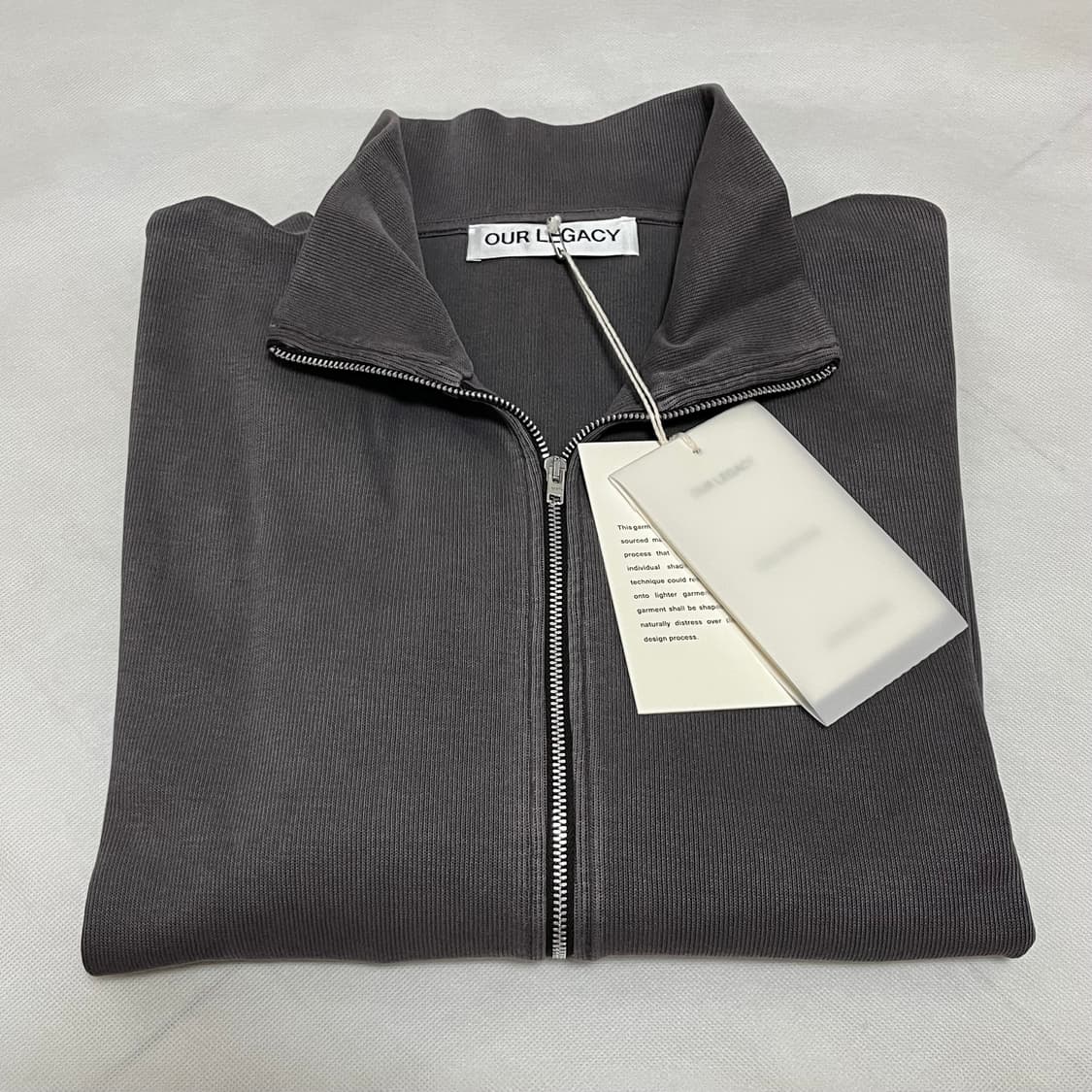 [48,52]아워레가시 26ss 슈렁큰 집업/그레이 상품이미지4