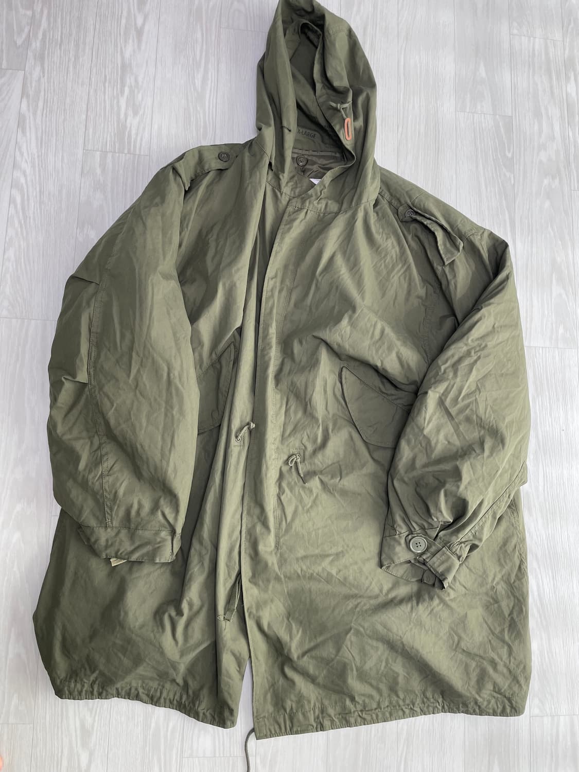 밀텍 m51 피쉬테일 개파카 XL 독일생산 상품이미지1