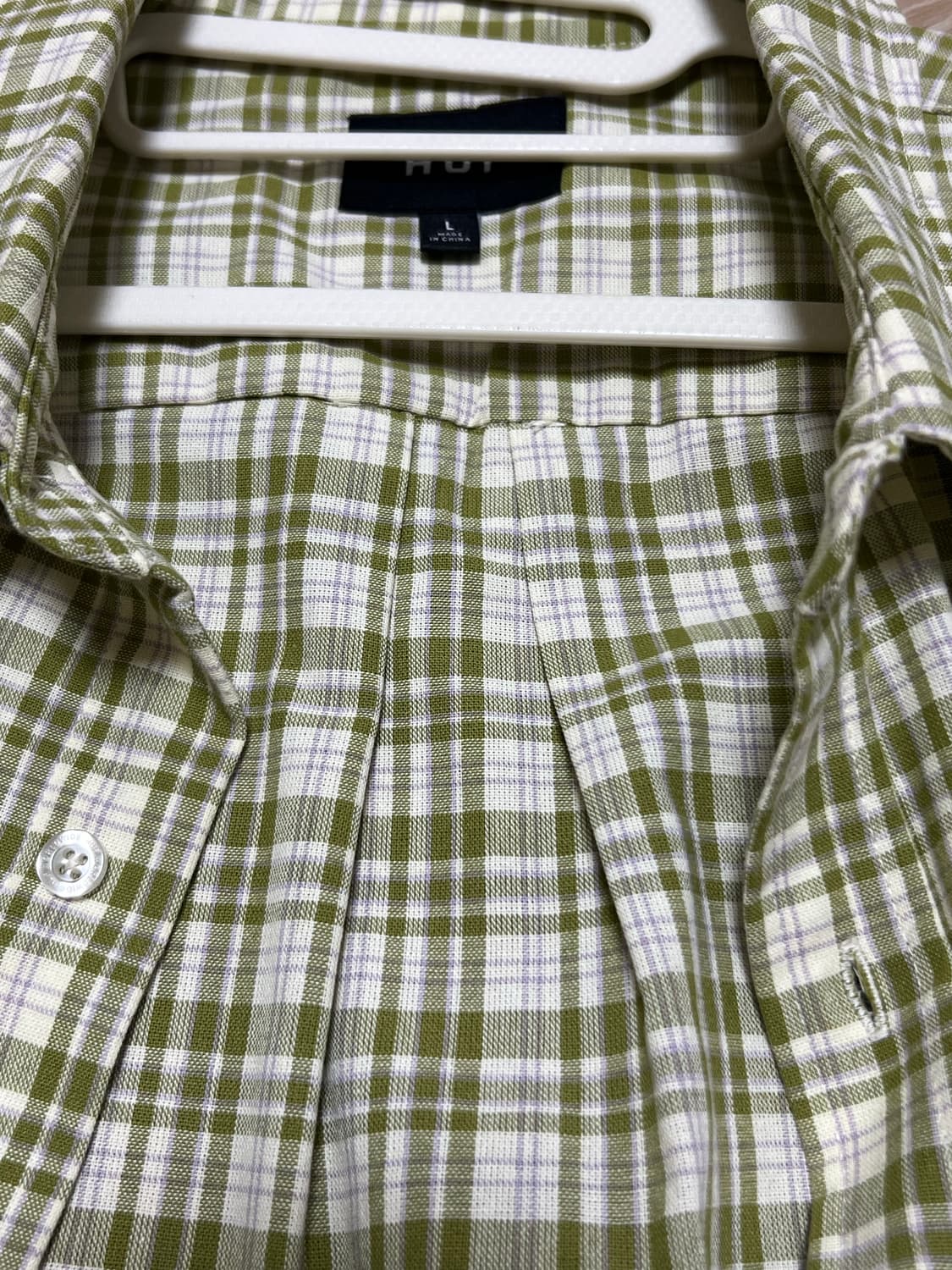 허프 huf TOTAL ECLIPSE PLAID SHIRT (L) 상품이미지8