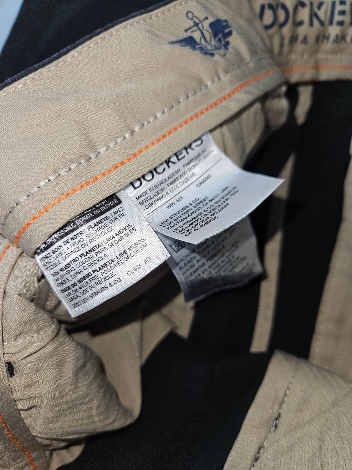 다커스 DOCKERS 치노팬츠 워크팬츠 코튼 리바이스 알파카키 38 상품이미지5