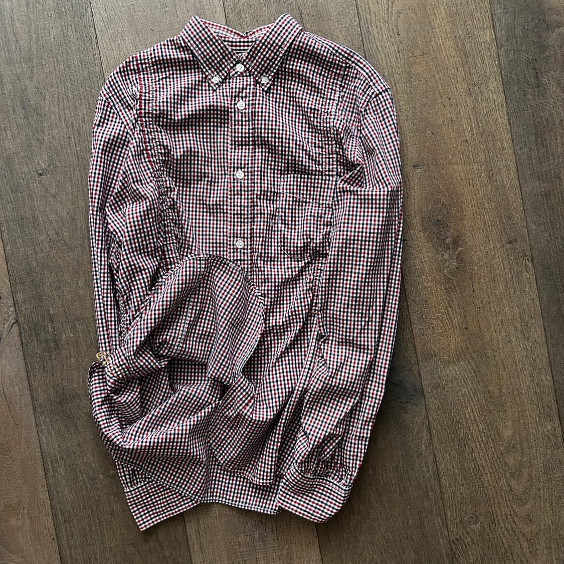 Shirring Check Shirts 상품이미지6