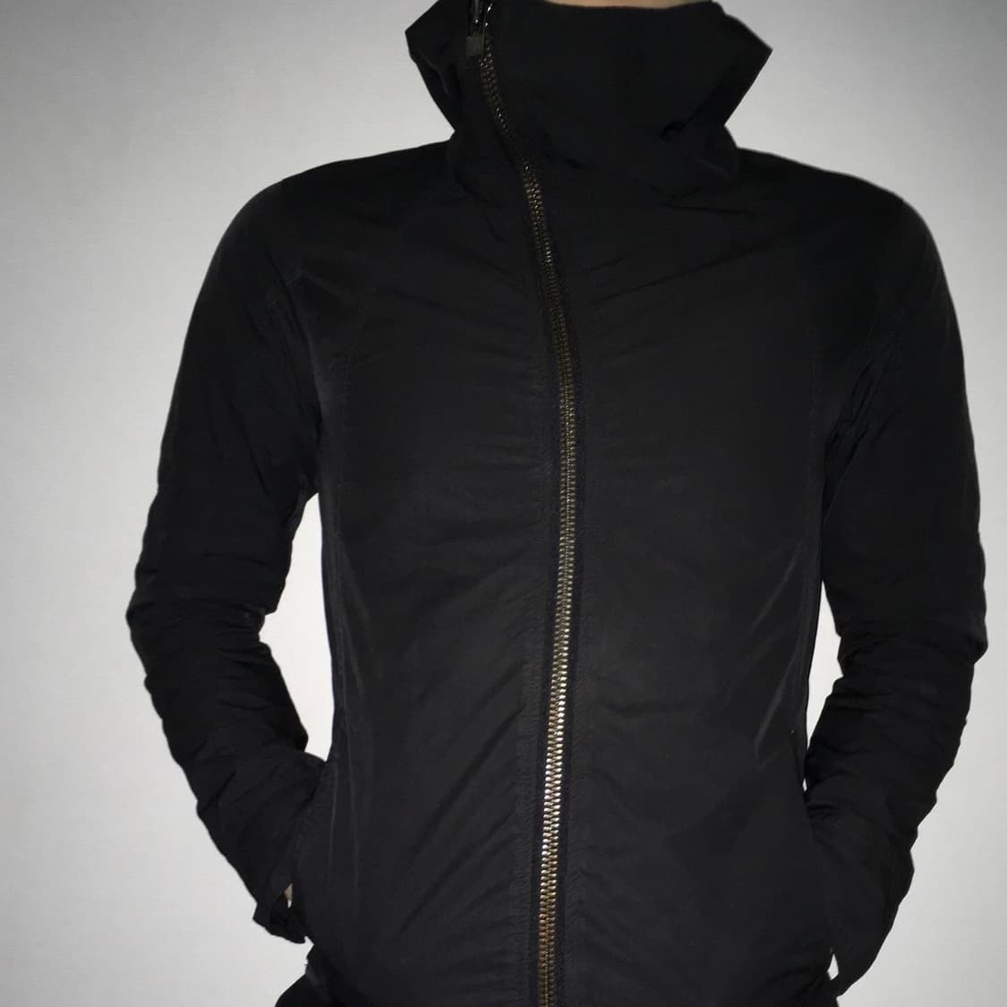 립반윙클 사선 나일론 집업 자켓 상품이미지2