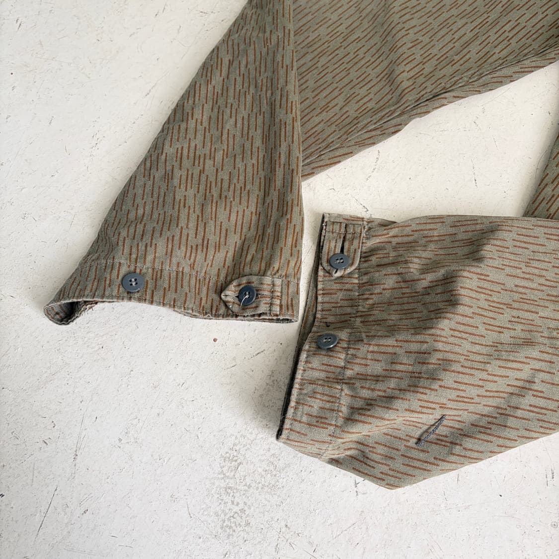 80s OG 동 독군 레인드롭 밀리터리 카모팬츠 37 상품이미지4