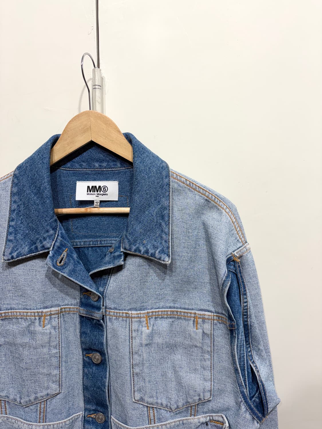 21AW 메종 마르지엘라 인사이드 아웃 리버서블 데님 자켓 상품이미지3