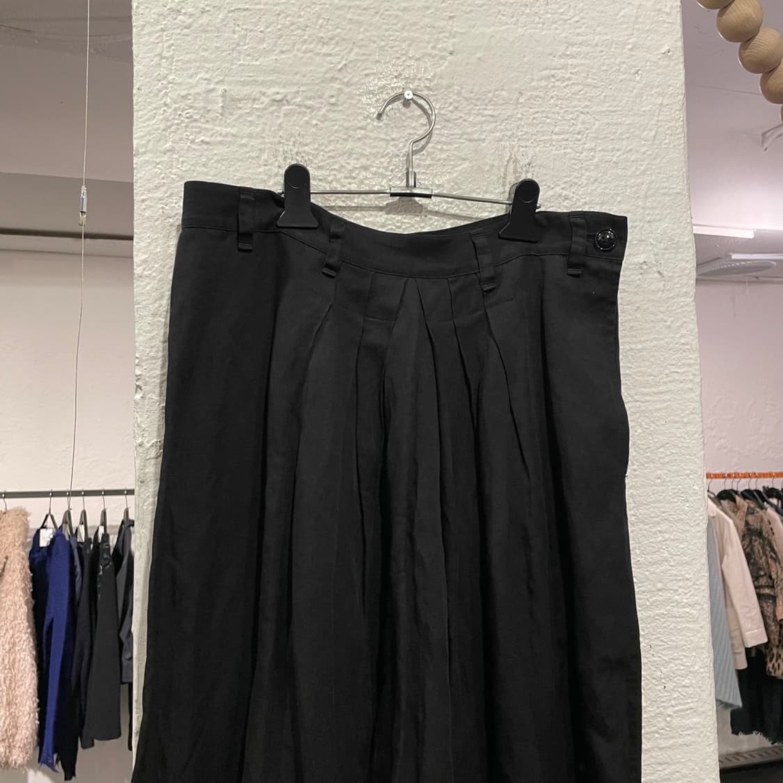 요지야마모토 플리츠 하카마 팬츠 상품이미지2