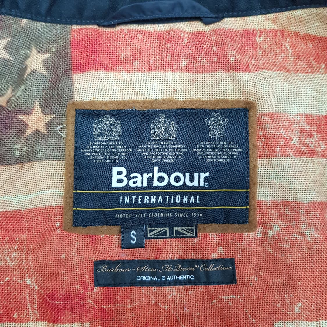 바버 인터내셔널 스티브 맥퀸 퀼팅 자켓  S사이즈 상품이미지6